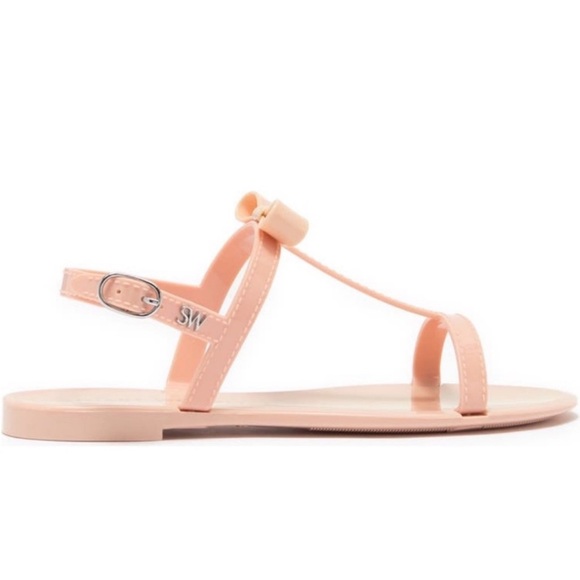 Stuart Weitzman Mellie Bow Jelly Sandal - Picture 5 of 7